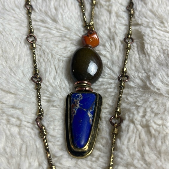 Treska Assyria Collection Two Tiered Necklace - Picture 15 of 15